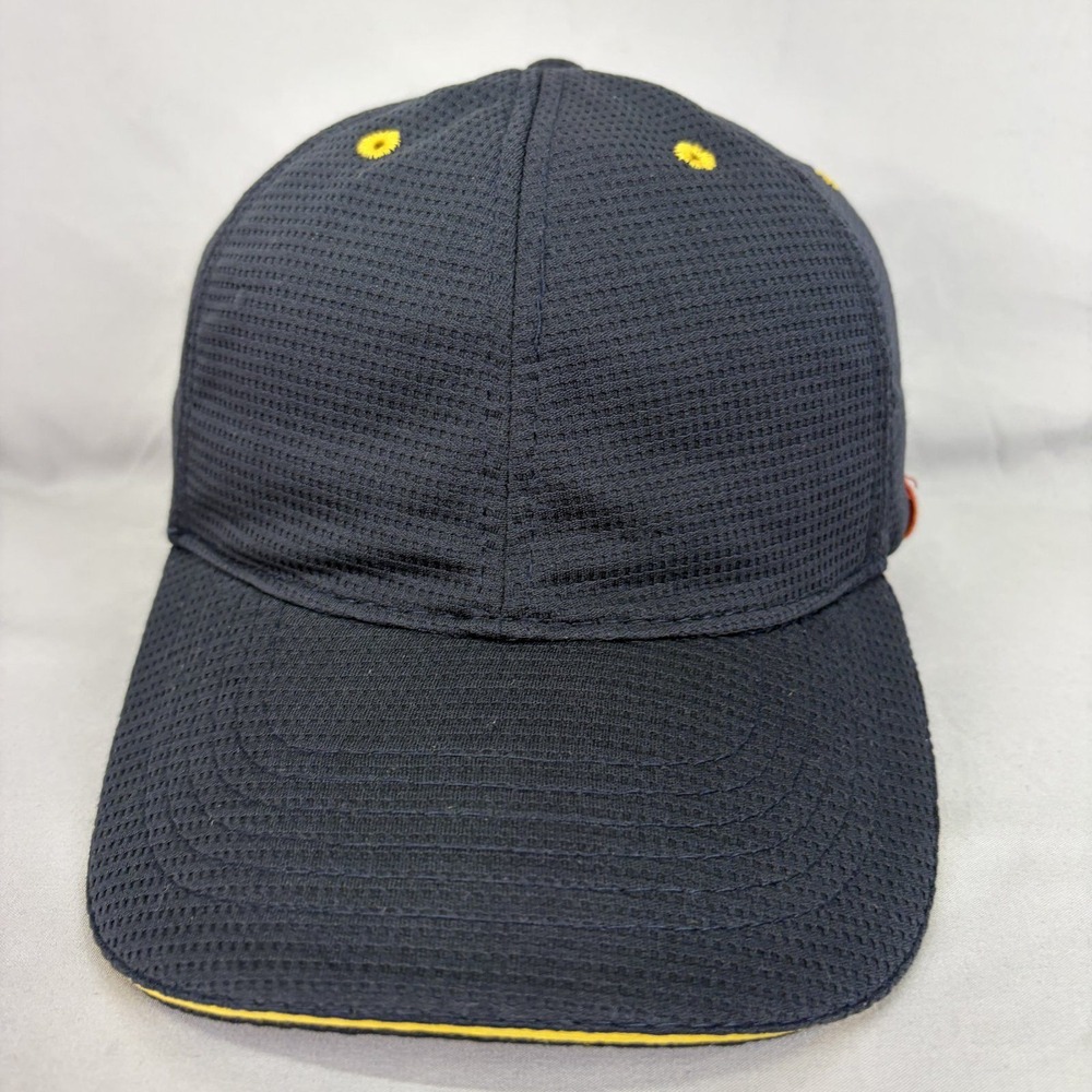 McDonalds Hat Uniform Snapback Unisex OSFM Navy Blue Mesh Textured 2279
